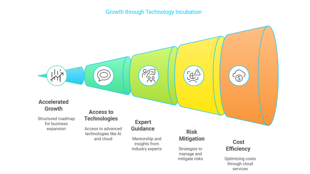 benefits of Technology incubation support from us